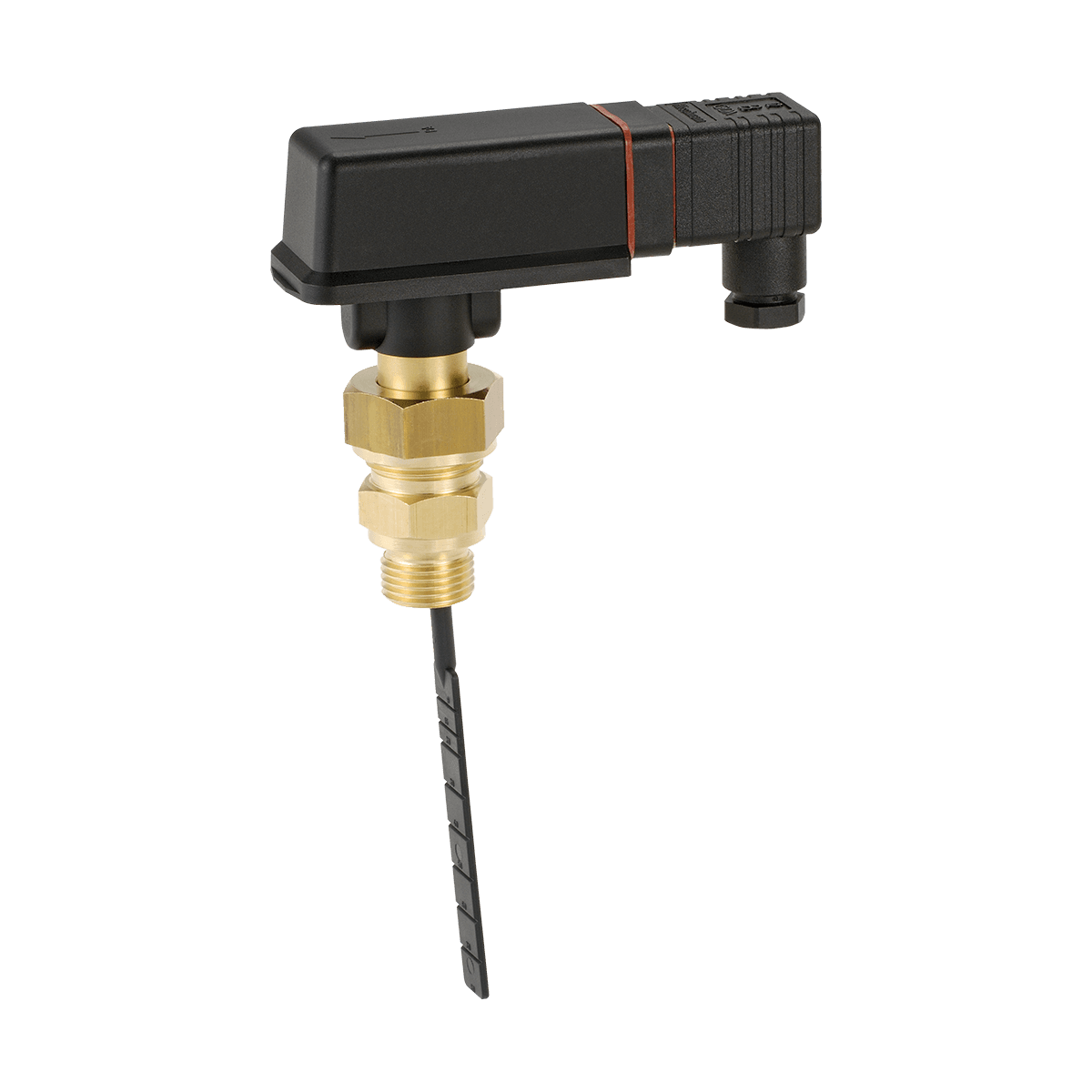 Strömungsschalter zum Direkteinbau / Metallausführung mit Gerätestecker